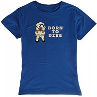 [해외]KRUSKIS Born To Dive 반팔 티셔츠 10122893 Royal Blue