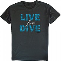 [해외]KRUSKIS Live For Dive 반팔 티셔츠 10136025720 Dark Grey
