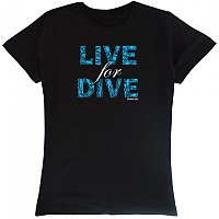 [해외]KRUSKIS Live For Dive 반팔 티셔츠 10136025721 Black