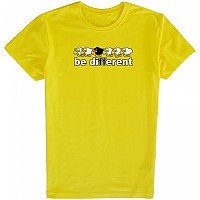 [해외]KRUSKIS Be Different 반팔 티셔츠 10136580404 Yellow
