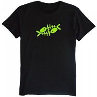 [해외]KRUSKIS Fishbones 반팔 티셔츠 10136696387 Black