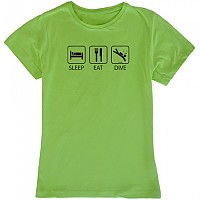 [해외]KRUSKIS Sleep Eat And Dive 반팔 티셔츠 10136696411 Light Green