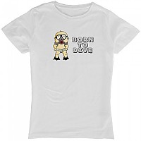 [해외]KRUSKIS 반팔 티셔츠 Born To Dive 10136696422 White