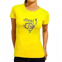 [해외]KRUSKIS 반팔 티셔츠 Dive 10136696425 Yellow