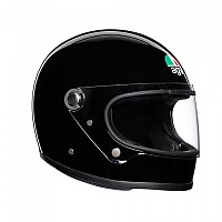 [해외]AGV OUTLET 풀페이스 헬멧 X3000 Solid 9136626656 Black