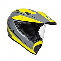 [해외]AGV OUTLET 풀페이스 헬멧 AX9 Multi MPLK 9136933350 Pacific Road Matt Grey / Yellow Fluo / Black