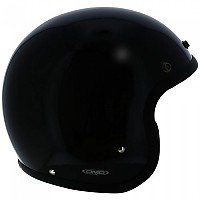[해외]DMD Vintage 오픈 페이스 헬멧 955981 Solid Black