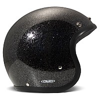 [해외]DMD 오픈 페이스 헬멧 Vintage 955991 Glitter Black