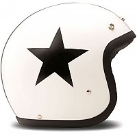 [해외]DMD Vintage 오픈 페이스 헬멧 956001 Star White