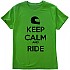 [해외]KRUSKIS Keep Calm And Ride 반팔 티셔츠 9135920231 Green