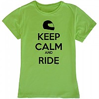 [해외]KRUSKIS Keep Calm And Ride 반팔 티셔츠 9135920232 Light Green