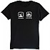 [해외]KRUSKIS 프로blem 솔루션 Ride 반팔 티셔츠 9135920253 Black