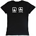 [해외]KRUSKIS Problem 솔루션 Ride 반팔 티셔츠 9135920254 Black