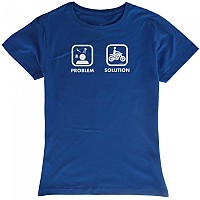 [해외]KRUSKIS 프로blem 솔루션 Ride 반팔 티셔츠 9136696570 Royal Blue