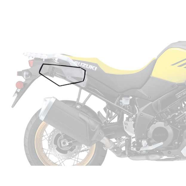 [해외]샤드 Suzuki V-Strom 1000 안장가방 장착 9137027072 Black