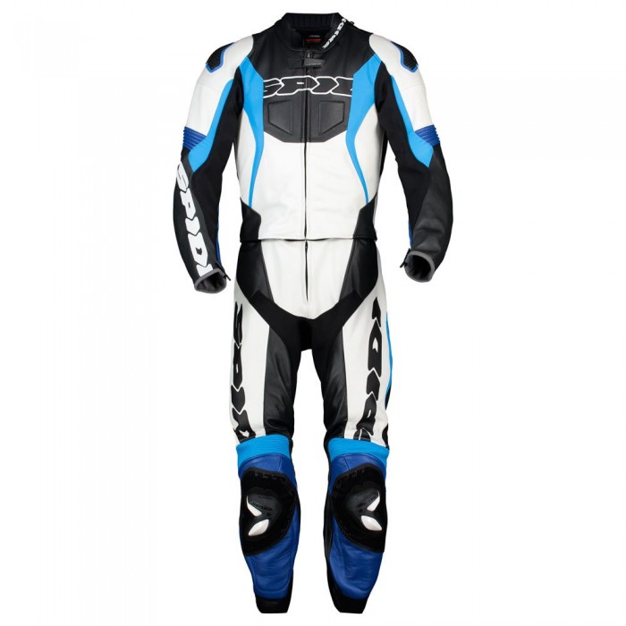 [해외]스피디 Sport Warrior Touring 오토바이 가죽 수트 9136922830 White / Blue / Black