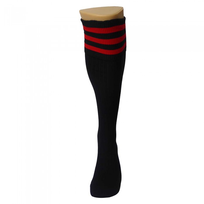 [해외]MUND SOCKS 축구 양말 3136247192 Black / Red