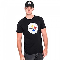 [해외]뉴에라 Pittsburgh Steelers 팀 로고 반팔 티셔츠 3136601006 Black