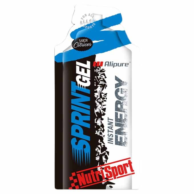 [해외]NUTRISPORT Sprint 24 단위 중립적 맛 에너지 젤 상자 3136680327 Black