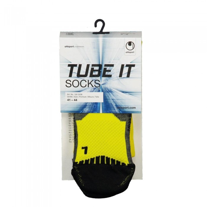 [해외]울스포츠 양말 Tube It 3136196285 Lime Yellow / Black