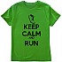 [해외]KRUSKIS Keep Calm And Run 반팔 티셔츠 6135920233 Green