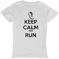 [해외]KRUSKIS Keep Calm And Run 반팔 티셔츠 6136696580 White