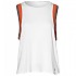 [해외]아식스 Gel Cool 2 민소매 티셔츠 7137101490 Brilliant White / Nova Orange
