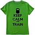 [해외]KRUSKIS Keep Calm And Train 반팔 티셔츠 7135920243 Green