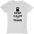 [해외]KRUSKIS Keep Calm And Train 반팔 티셔츠 7136696610 White