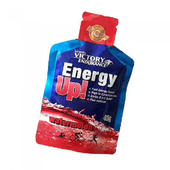 [해외]VICTORY ENDURANCE Energy Up 40g 24 단위 수박 에너지 젤 상자 7136514102 Watermelon