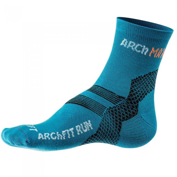 [해외]아치 맥스 Archfit Run 양말 41096798 Blue Fluor