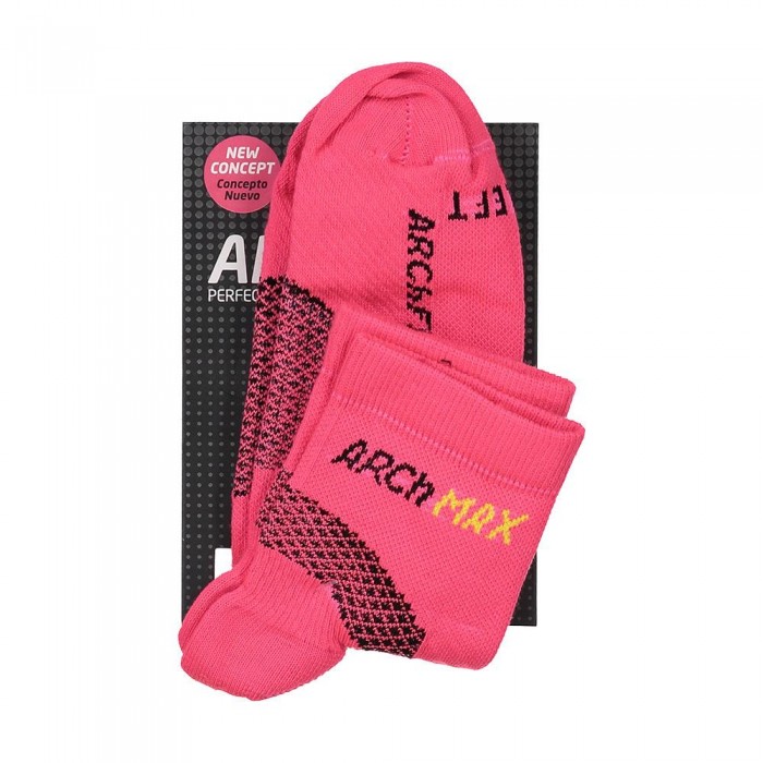 [해외]아치 맥스 Archfit Run 양말 41096799 Pink Fluor