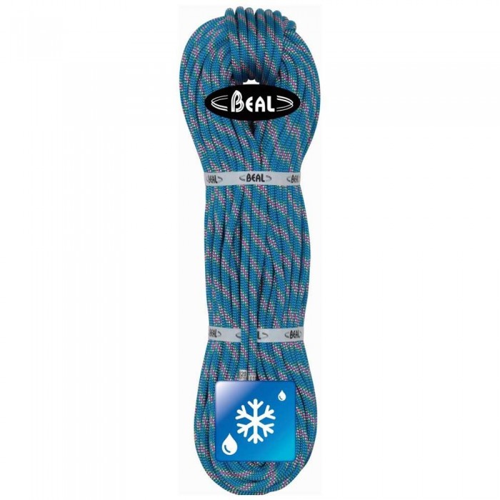 [해외]BEAL Cobra Golden Dry 8.6 mm 로프 4136801513 Blue