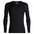 [해외]아이스브레이커 200 Oasis Merino 긴팔 베이스 레이어 4136879888 Black