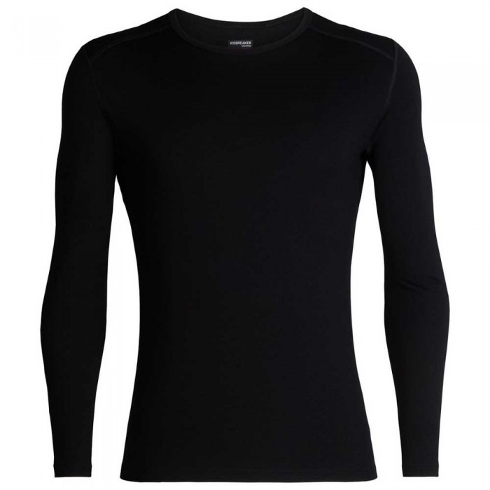 [해외]아이스브레이커 260 Tech Merino 긴팔 베이스 레이어 4136879912 Black