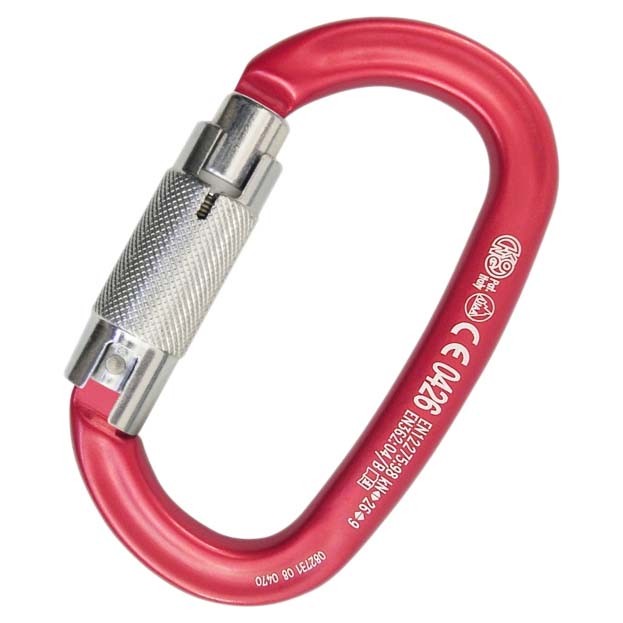 [해외]콩 ITALY 스냅 후크 Ovalone Twist Lock 4135991657 Red