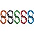 [해외]NITE IZE 스냅 후크 S Binner Microlock 5 단위 4137024562 Multicolor