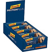[해외]파워바 단백질 Plus 33% 90g 10 단위 땅콩 그리고 초콜릿 에너지 바 상자 4604171 Blue