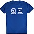 [해외]KRUSKIS 프로blem 솔루션 Smash 반팔 티셔츠 12136696515 Royal Blue