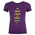 [해외]PRINCE Keep Calm And Hold Serve 반팔 티셔츠 12137139904 Purple / Yellow