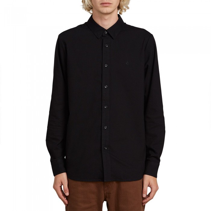 [해외]볼컴 Oxford Stretch 긴팔 셔츠 14137233621 New Black