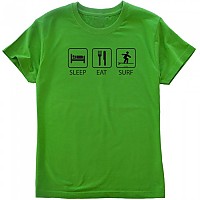 [해외]KRUSKIS Sleep Eat and Surf 숏 슬리브 T-shirt 반팔 티셔츠 14136696522 Green