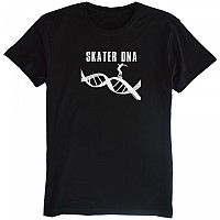 [해외]KRUSKIS Skateboard DNA 반팔 티셔츠 14136887504 Black