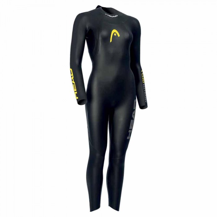 [해외]헤드 SWIMMING Openwater Free 웻슈트을 입은 여성 3/2 mm 6136822889 Black / Yellow