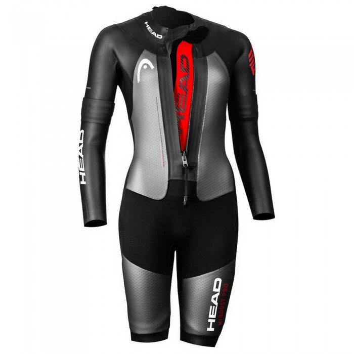 [해외]헤드 SWIMMING Swimrun MyBoost Pro 숏 슈트 6137209364 Black / Silver