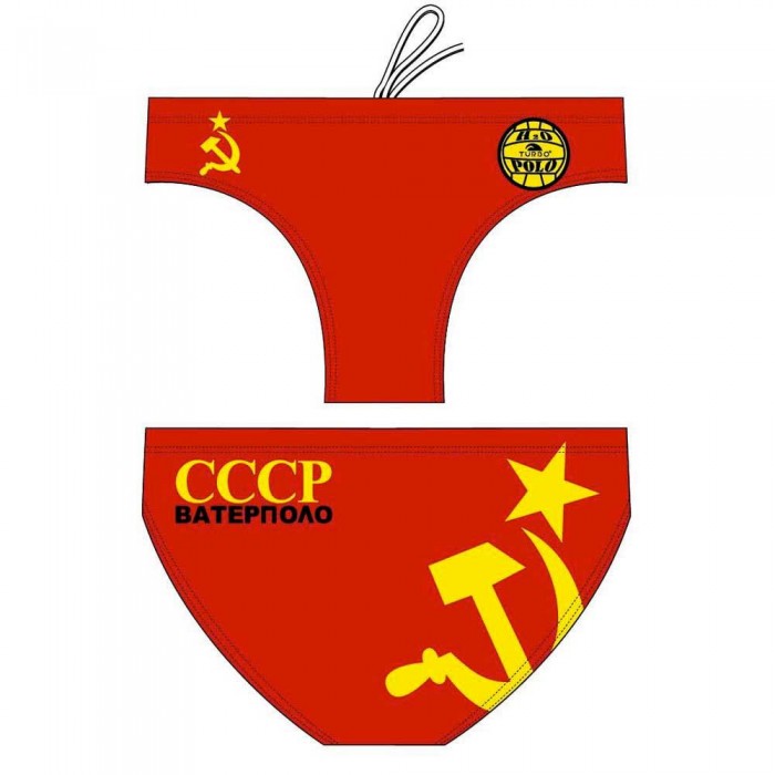 [해외]터보 CCCP 수영복 브리프 6675040 Red