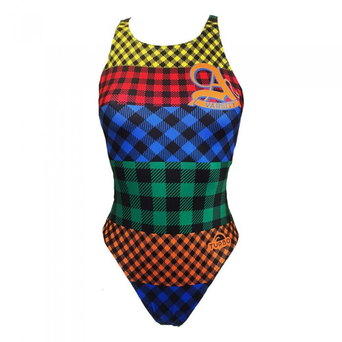 [해외]터보 Tartan College 수영복 6137181064 Yellow