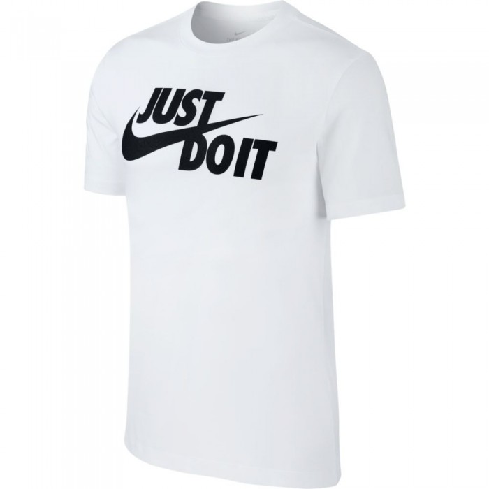 [해외]나이키 Sportswear Just Do It Swoosh 반팔 티셔츠 136972015 White / Black