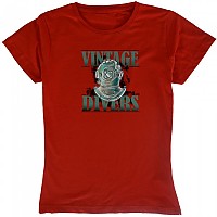 [해외]KRUSKIS Vintage Divers 반팔 티셔츠 10136696454 Red