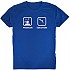 [해외]KRUSKIS 프로blem 솔루션 Spearfishing 반팔 티셔츠 10136887454 Royal Blue